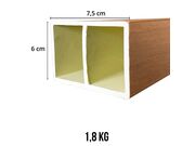 Divisor de Ambiente Brise WPC Laminado Carvalho  - 31030