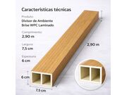 Divisor de Ambiente Brise WPC Laminado Carvalho  - 31032