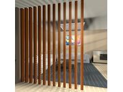 Divisor de Ambiente Brise WPC Laminado Tabaco