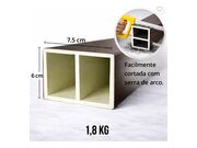 Divisor de Ambiente Brise WPC Laminado Tabaco - 31038