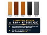 Divisor de Ambiente Brise WPC Laminado Cinza - 31044